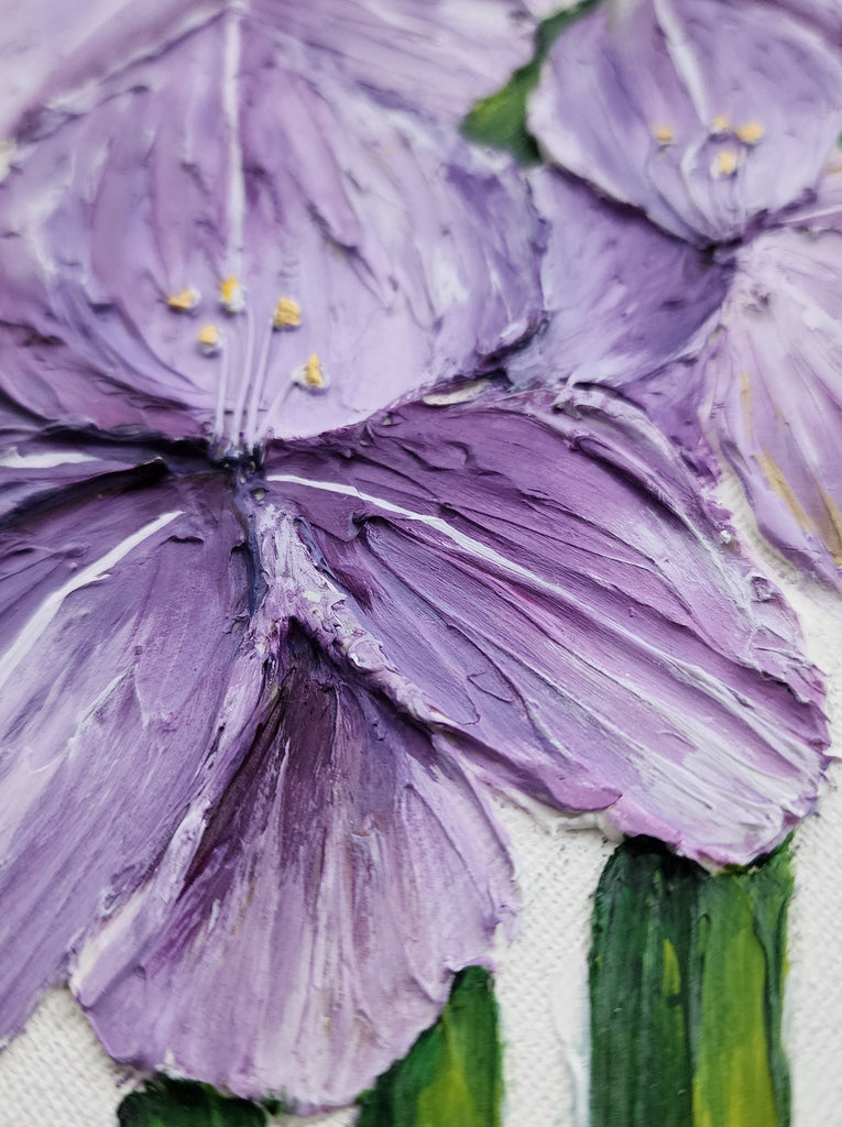 Iris Intrigue Original Painting