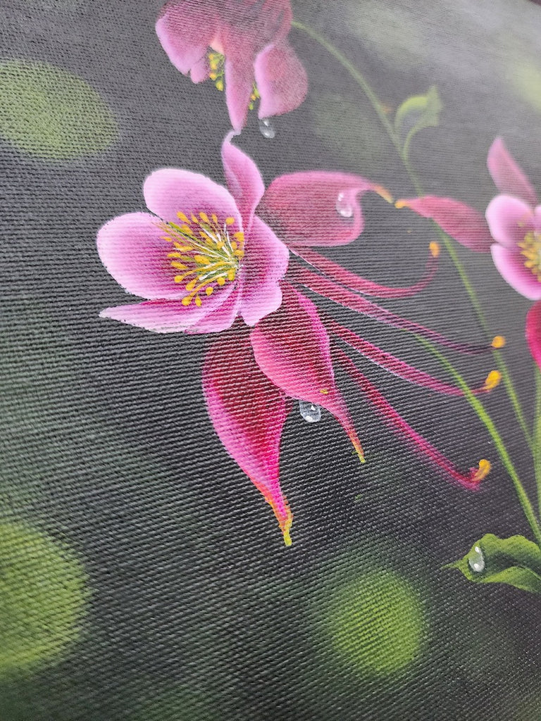 Floral Fantasia Original Acrylic Painting